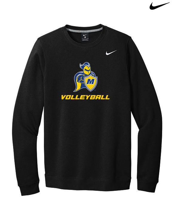 Madonna University Volleyball - Mens Nike Crewneck