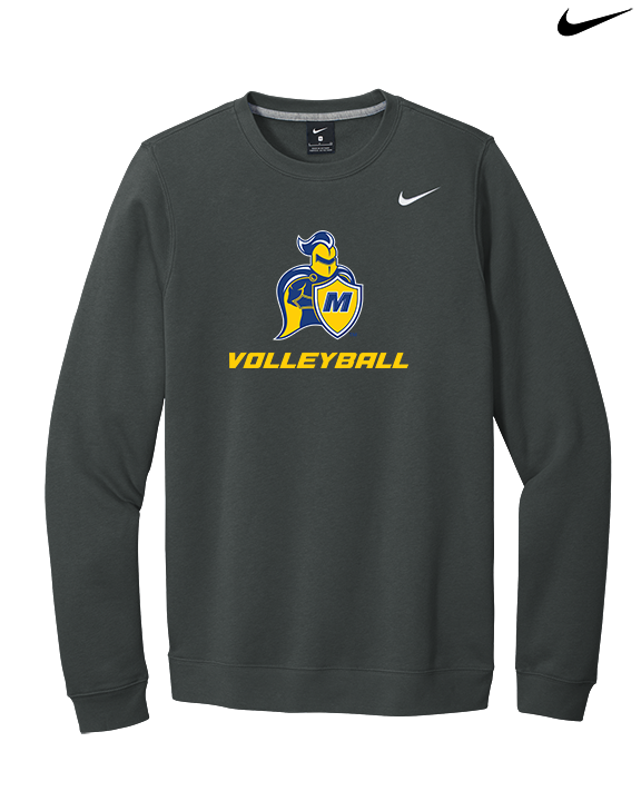 Madonna University Volleyball - Mens Nike Crewneck