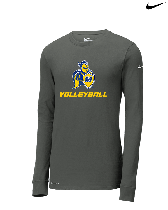 Madonna University Volleyball - Mens Nike Longsleeve