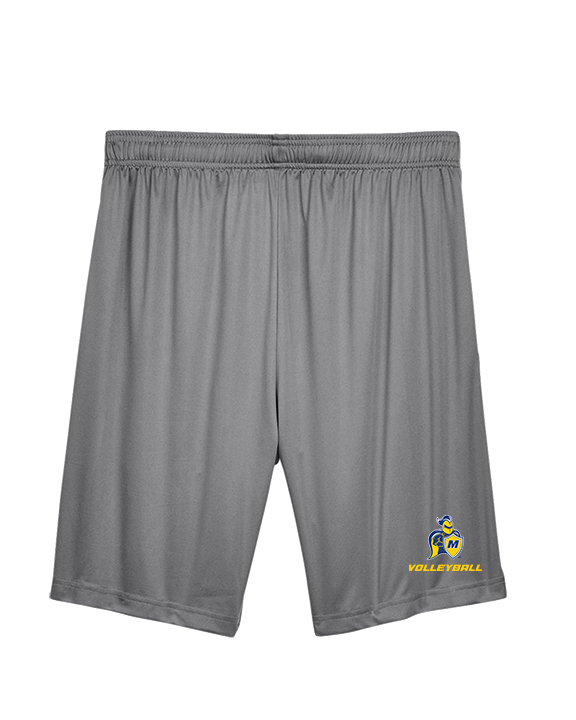 Madonna University Volleyball - Mens Training Shorts with Pockets