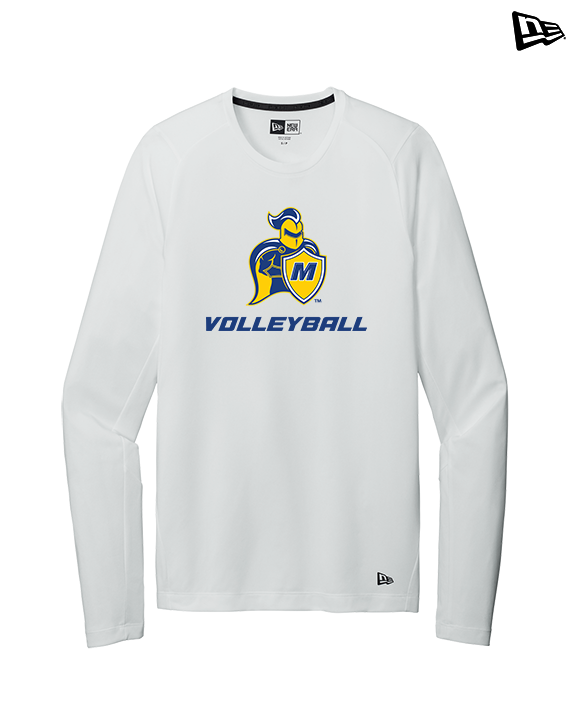 Madonna University Volleyball - New Era Performance Long Sleeve