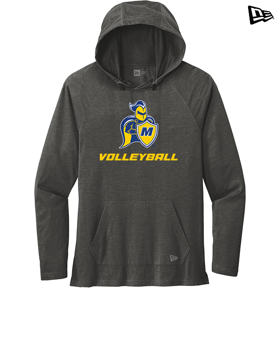 Madonna University Volleyball - New Era Tri-Blend Hoodie