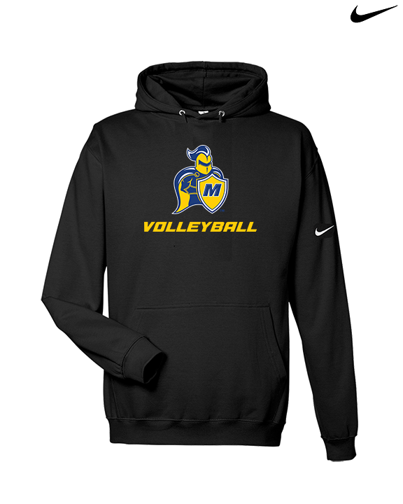 Madonna University Volleyball - Nike Club Fleece Hoodie