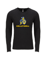 Madonna University Volleyball - Tri-Blend Long Sleeve