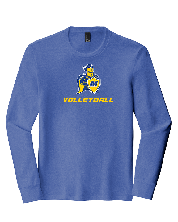 Madonna University Volleyball - Tri-Blend Long Sleeve