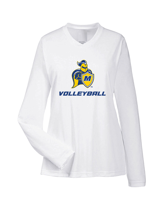 Madonna University Volleyball - Womens Performance Longsleeve