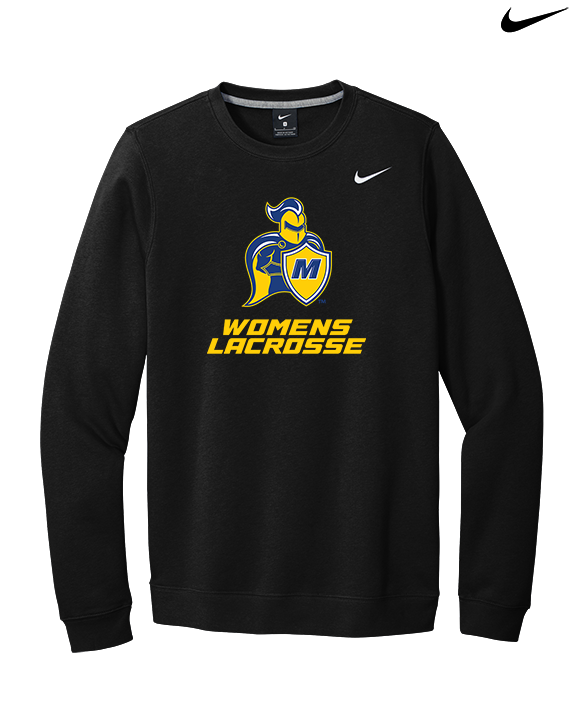 Madonna University Womens Lacrosse - Mens Nike Crewneck