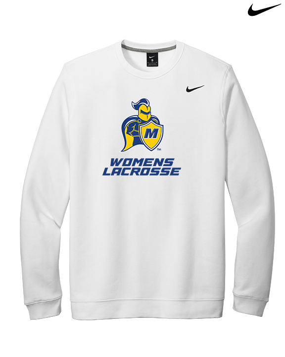 Madonna University Womens Lacrosse - Mens Nike Crewneck