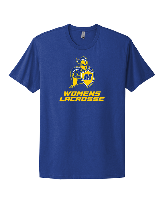 Madonna University Womens Lacrosse - Mens Select Cotton T-Shirt