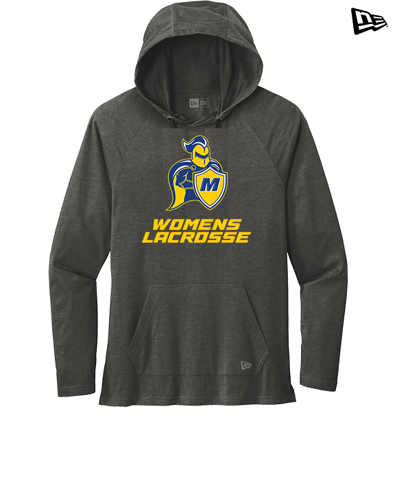 Madonna University Womens Lacrosse - New Era Tri-Blend Hoodie