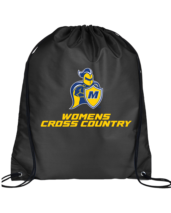 Madonna University Womens Cross Country - Drawstring Bag