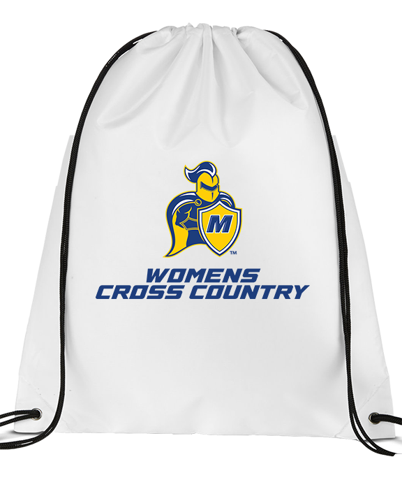 Madonna University Womens Cross Country - Drawstring Bag