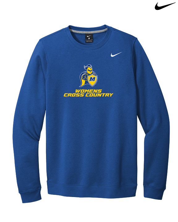 Madonna University Womens Cross Country - Mens Nike Crewneck