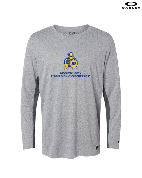 Madonna University Womens Cross Country - Mens Oakley Longsleeve