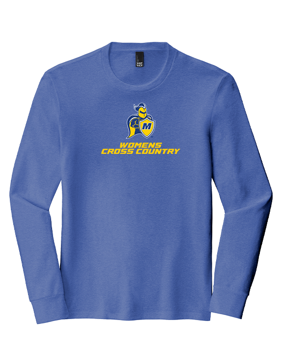 Madonna University Womens Cross Country - Tri-Blend Long Sleeve