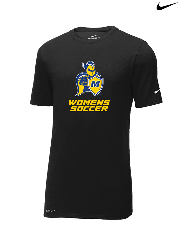Madonna University Womens Soccer - Mens Nike Cotton Poly Tee