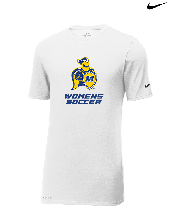 Madonna University Womens Soccer - Mens Nike Cotton Poly Tee