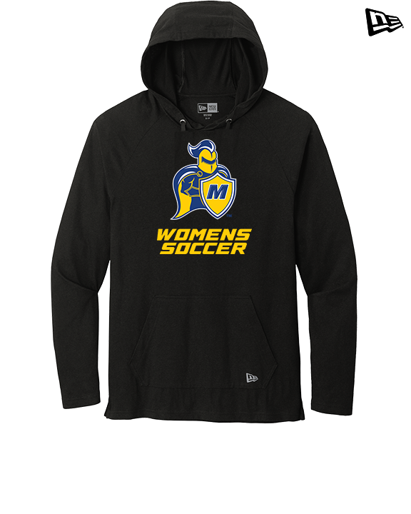 Madonna University Womens Soccer - New Era Tri-Blend Hoodie