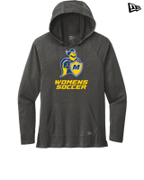 Madonna University Womens Soccer - New Era Tri-Blend Hoodie