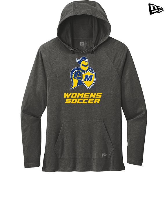 Madonna University Womens Soccer - New Era Tri-Blend Hoodie