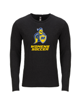 Madonna University Womens Soccer - Tri-Blend Long Sleeve
