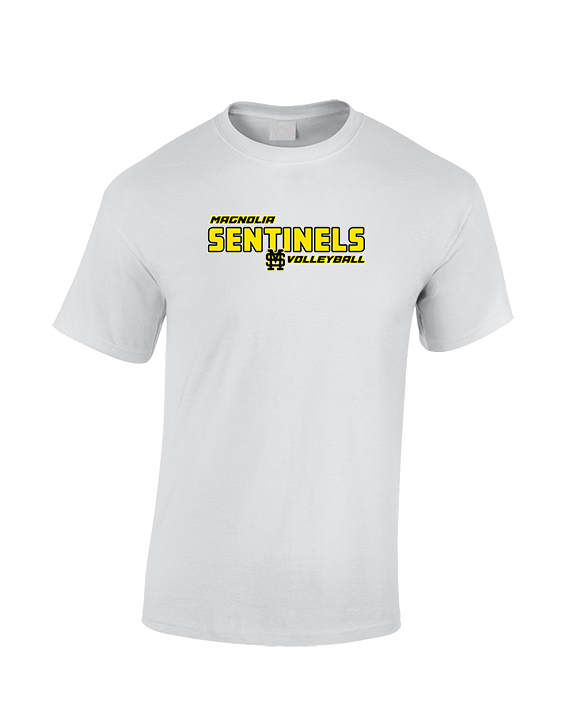 Magnolia HS Boys Volleyball Bold 2 - Cotton T-Shirt