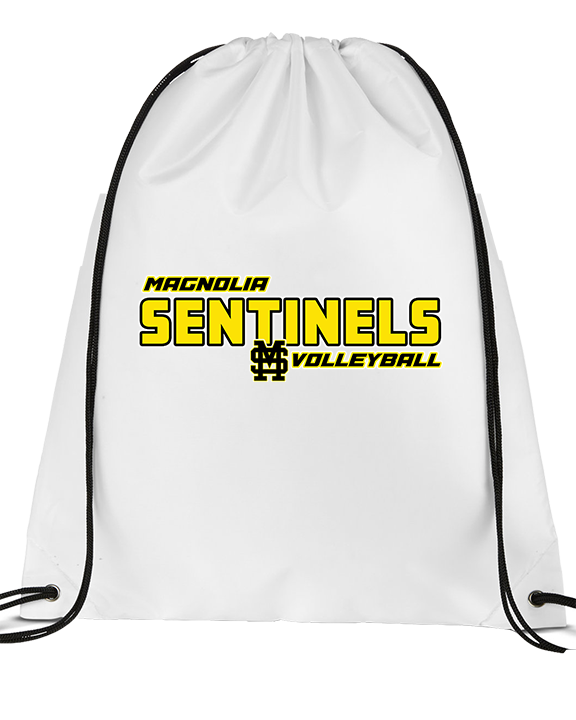 Magnolia HS Boys Volleyball Bold 2 - Drawstring Bag