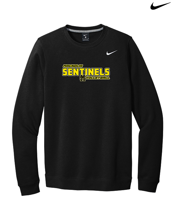Magnolia HS Boys Volleyball Bold 2 - Mens Nike Crewneck