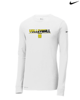 Magnolia HS Boys Volleyball Cut 2 - Mens Nike Longsleeve