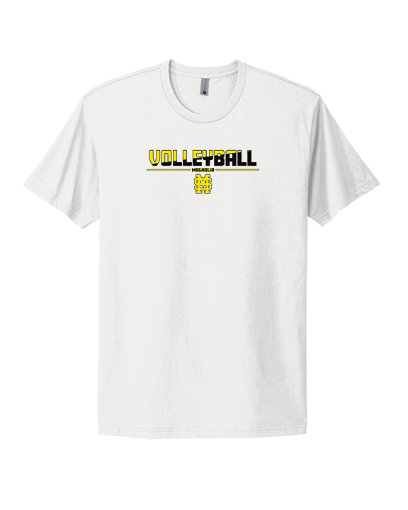 Magnolia HS Boys Volleyball Cut 2 - Mens Select Cotton T-Shirt