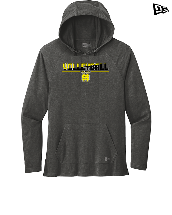 Magnolia HS Boys Volleyball Cut 2 - New Era Tri-Blend Hoodie