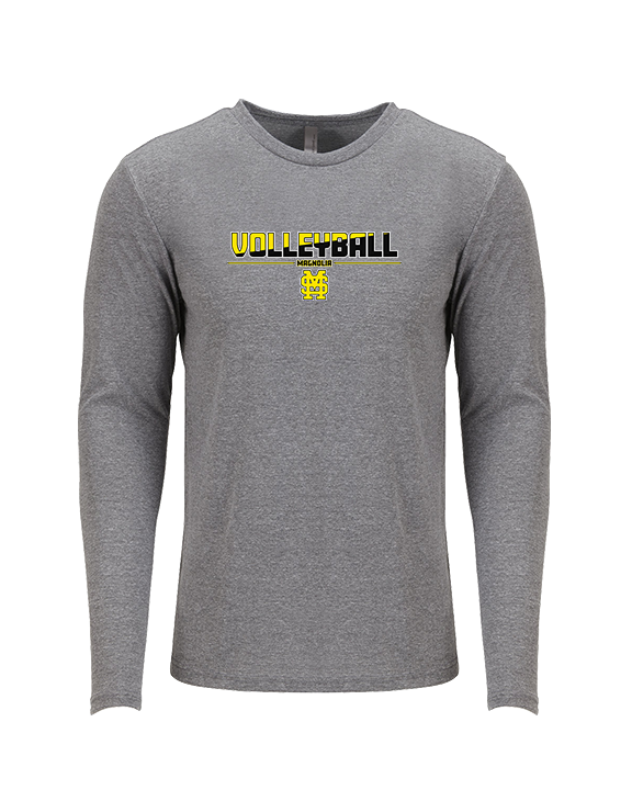 Magnolia HS Boys Volleyball Cut 2 - Tri-Blend Long Sleeve