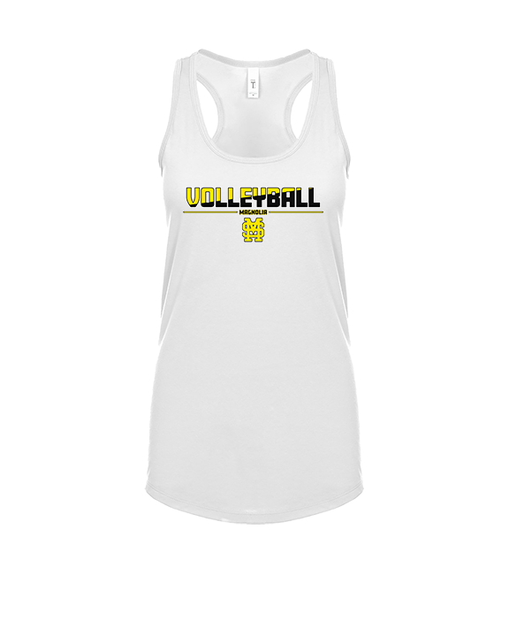 Magnolia HS Boys Volleyball Cut 2 - Womens Tank Top