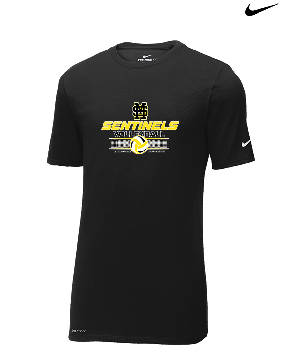 Magnolia HS Boys Volleyball Leave It 2 - Mens Nike Cotton Poly Tee