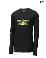 Magnolia HS Boys Volleyball Leave It 2 - Mens Nike Longsleeve