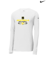 Magnolia HS Boys Volleyball Leave It 2 - Mens Nike Longsleeve