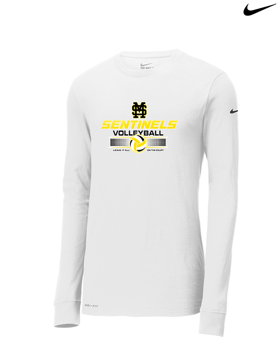 Magnolia HS Boys Volleyball Leave It 2 - Mens Nike Longsleeve
