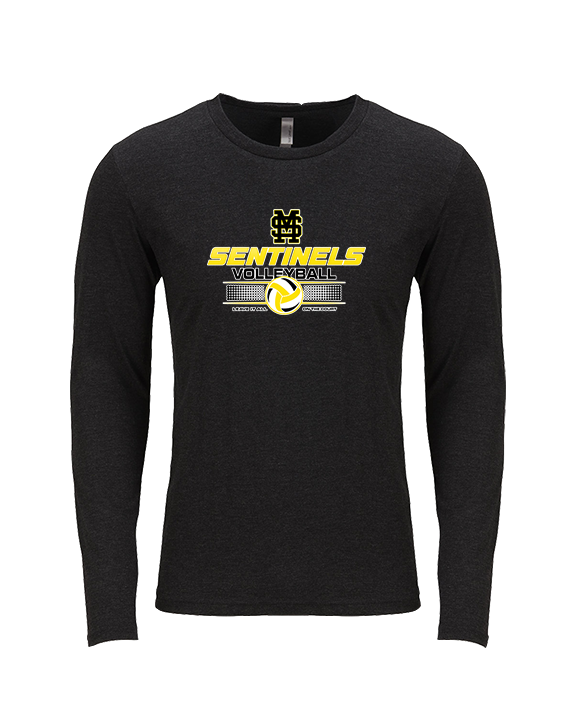 Magnolia HS Boys Volleyball Leave It 2 - Tri-Blend Long Sleeve
