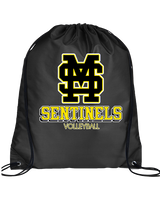 Magnolia HS Boys Volleyball Shadow 2 - Drawstring Bag