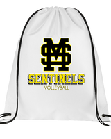 Magnolia HS Boys Volleyball Shadow 2 - Drawstring Bag