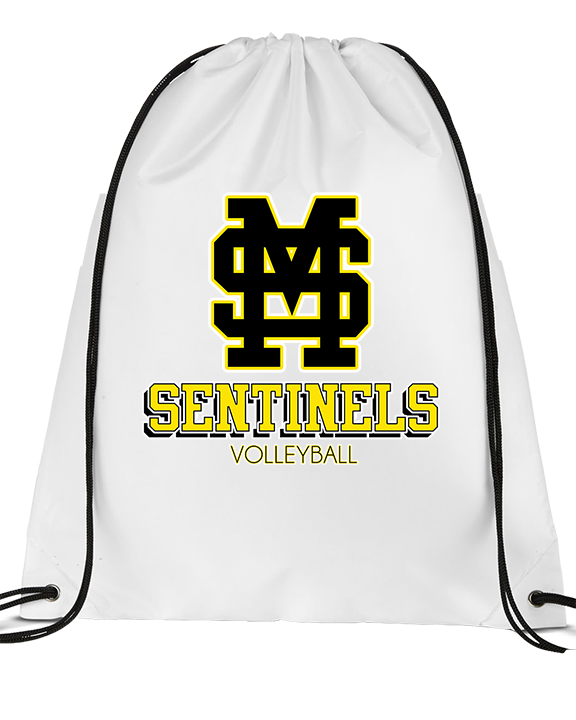 Magnolia HS Boys Volleyball Shadow 2 - Drawstring Bag