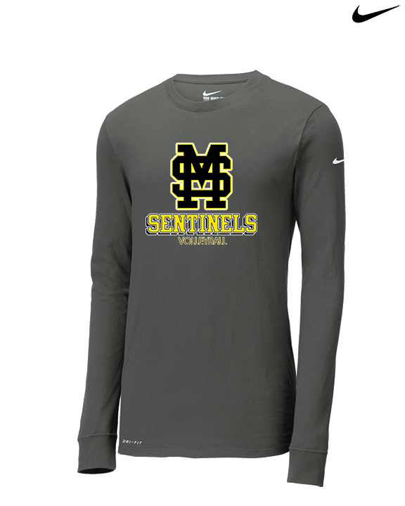 Magnolia HS Boys Volleyball Shadow 2 - Mens Nike Longsleeve