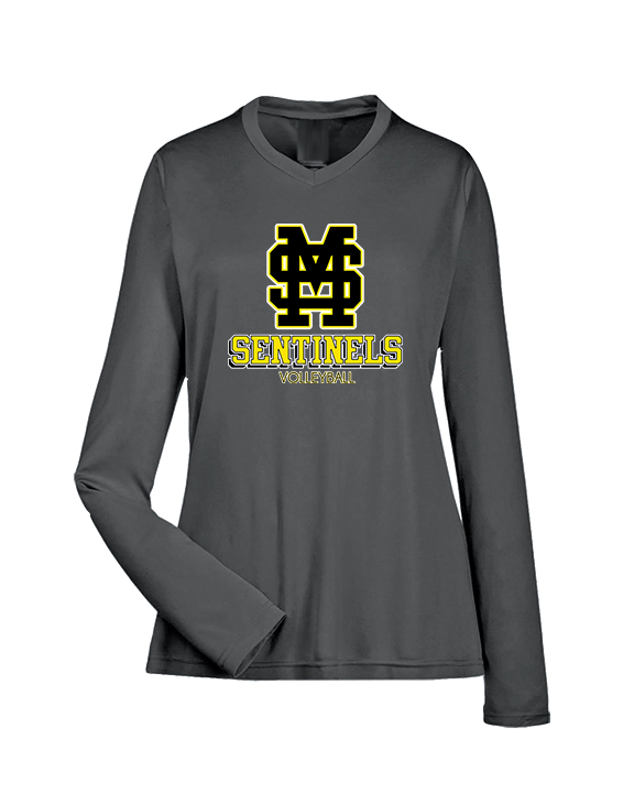 Magnolia HS Boys Volleyball Shadow 2 - Womens Performance Longsleeve