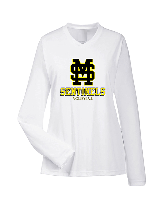 Magnolia HS Boys Volleyball Shadow 2 - Womens Performance Longsleeve