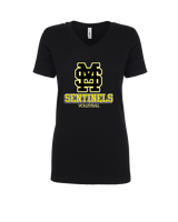 Magnolia HS Boys Volleyball Shadow 2 - Womens Vneck