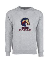 Mallard Creek HS Track & Field Speed - Crewneck Sweatshirt