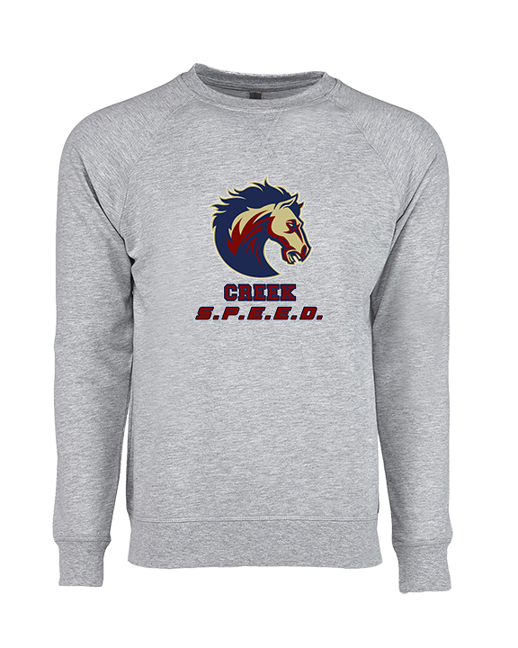 Mallard Creek HS Track & Field Speed - Crewneck Sweatshirt
