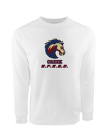 Mallard Creek HS Track & Field Speed - Crewneck Sweatshirt