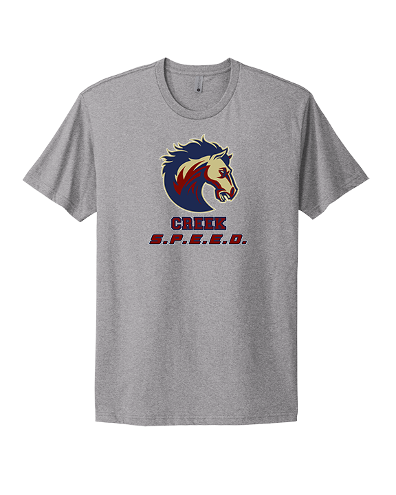 Mallard Creek HS Track & Field Speed - Mens Select Cotton T-Shirt