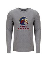 Mallard Creek HS Track & Field Speed - Tri-Blend Long Sleeve